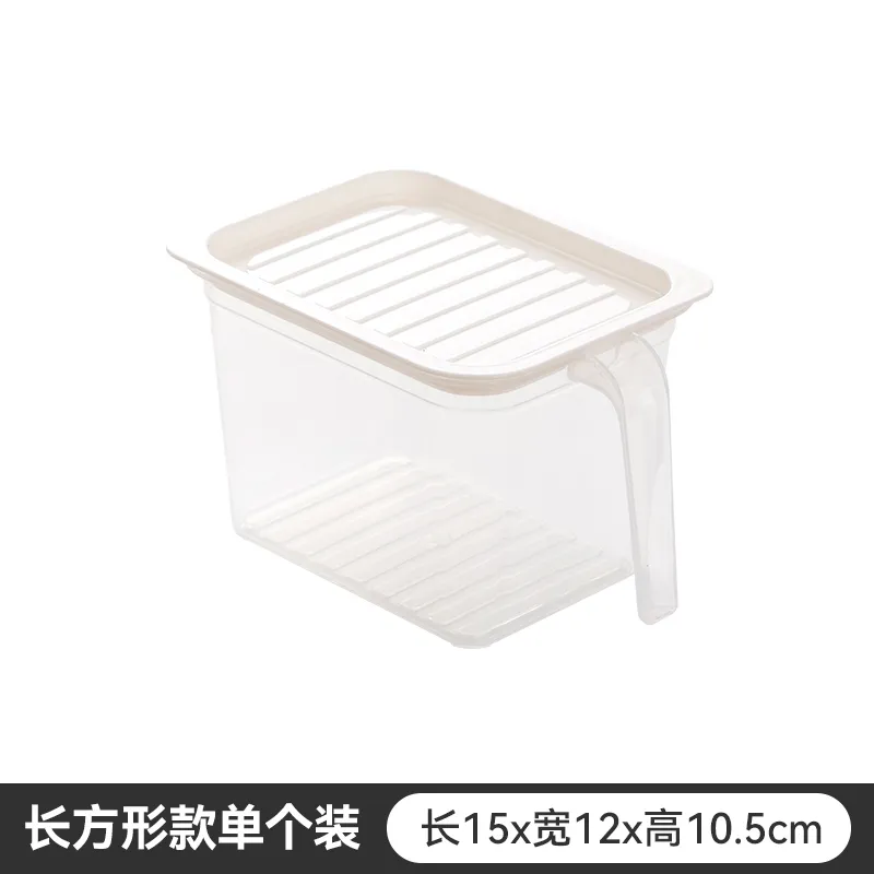 Nodic Houseware ブラウン フェルト ストレージ コンテナ 木製ハンドル付き 熱成形生地 ハンドル付き