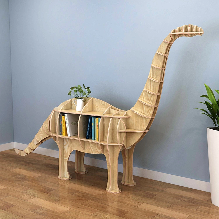 Wooden Animal Style Free Standing Display Rack Home Office Baby Items