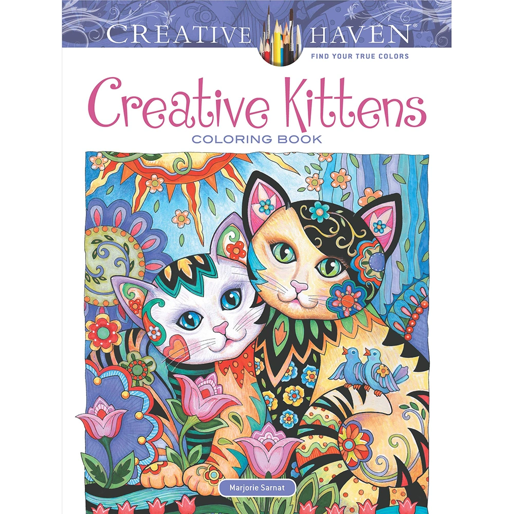 Adult Coloring Creative Kittens Coloring Book