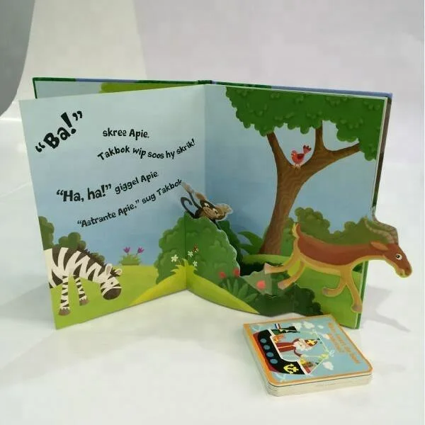 OEM Magic Creative Pop up Children Kids 3D Books