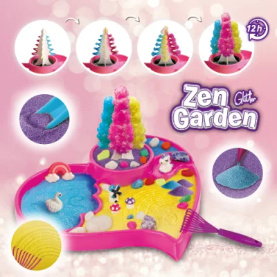 Magic Zen ガーデンキット 男の子と女の子用 DIY 知育玩具 芸術品と工芸品 7-14歳の女の子向け 創造的で楽しい科学実験キット